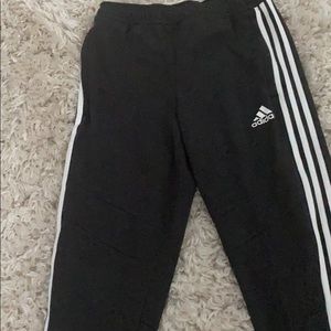 Dark gray adidas sweatpants